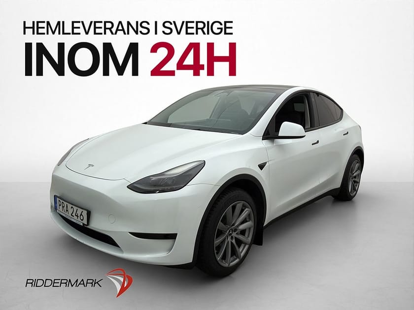Bild 4 av Tesla Model Y Standard Range RWD Svensksåld Panorama Drag