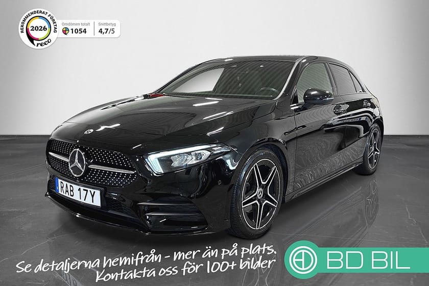 Bild 1 av Mercedes-Benz A 180 A180 AMG PANORAMA AMBIENT LIGHT BACKKAMERA WIDESCREEN