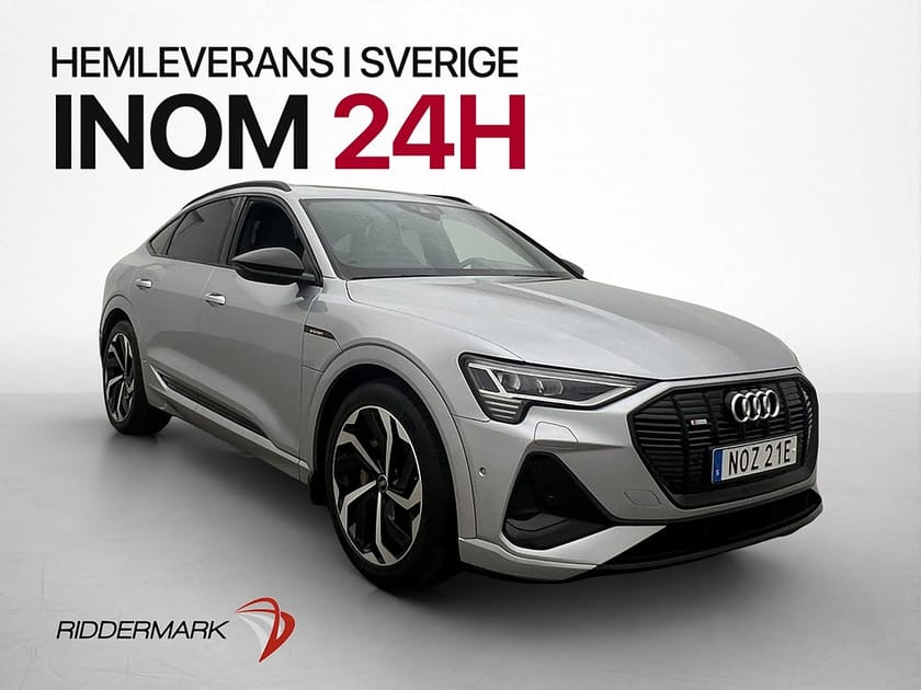 Bild 1 av Audi e-tron Sportback 55 quattro SB 408hk MOMS S-line Drag 360° Pano