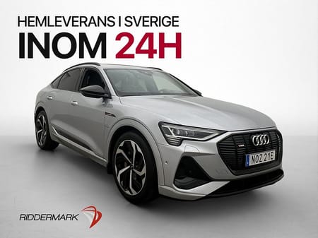 Audi e-tron Sportback 55 quattro SB 408hk MOMS S-line Drag 360° Pano