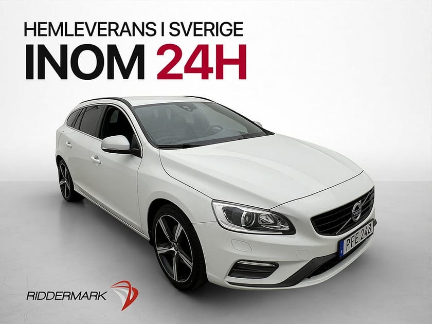 Bild 3 av Volvo V60 D2 R-Design Värmare P-Sensorer Halvskinn Rattvärme