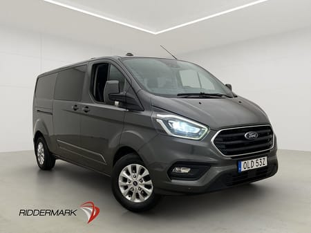 Ford Transit Custom 340 Crew Van transit-custom CrewVan L2 Värmare Drag B-Kamera CARPLAY