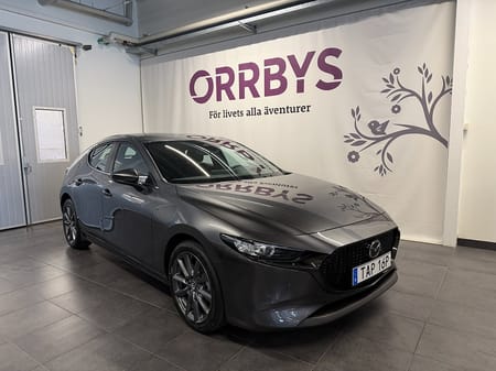 Mazda 3 Hatchback 2.5 e-SKYACTIV-G M Hybrid, Centre Line, Rattvärme, Nav