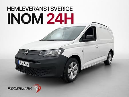 Volkswagen Caddy Cargo Maxi Värm Drag B-Kamera CARPLAY MOMS
