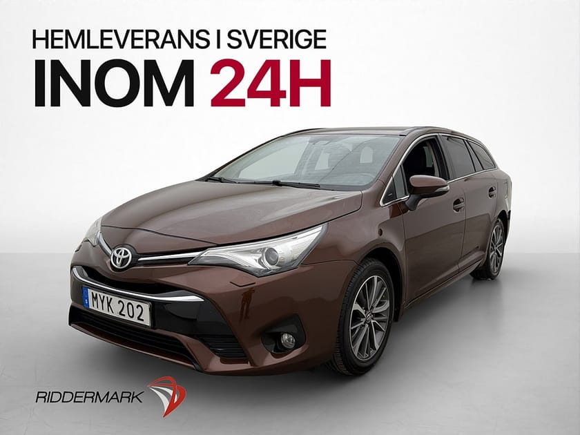Bild 1 av Toyota Avensis Kombi 1.8 147hk Active Plus Kamera Bluetooth