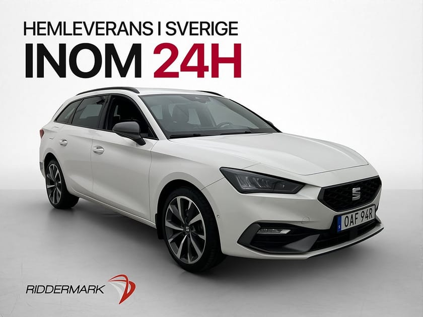 Bild 1 av SEAT León Sportstourer e-Hybrid ST 204hk FR Cockpit Kamera Navi CarPlay