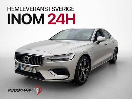 Volvo S60 Recharge T8 AWD 456hk Inscription HUD Skinn Kamera