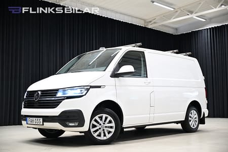 Volkswagen Transporter 4M DSG 150HK Nedlackad|LED|Drag|Värmare|NyKamrem|1Ägare
