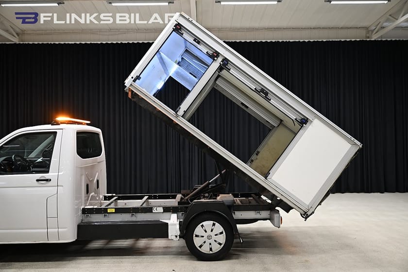 Bild 3 av Volkswagen Transporter Chassi Cab DSG 150HK Tippflak|Kåpa|EnÄgare|Moms