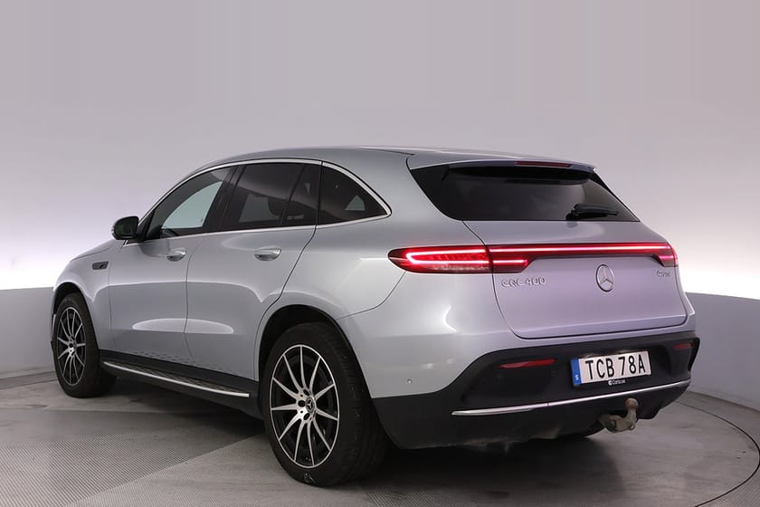 Bild 4 av Mercedes-Benz EQC 400 4MATIC 4M AMG Pano Burmester BSM 360 Drag HUD