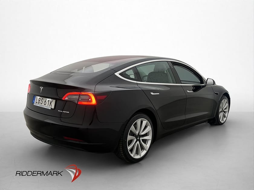 Bild 5 av Tesla Model 3 Long Range AWD Pano Autopilot Svensksåld