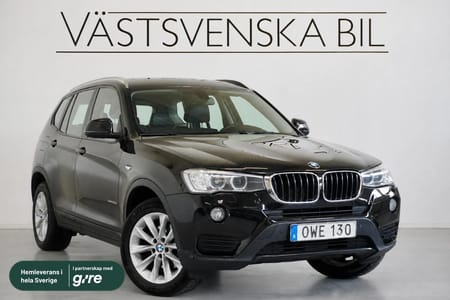 BMW X3 xDrive20d Drag/1 ägare/Fullservad/V-hjul
