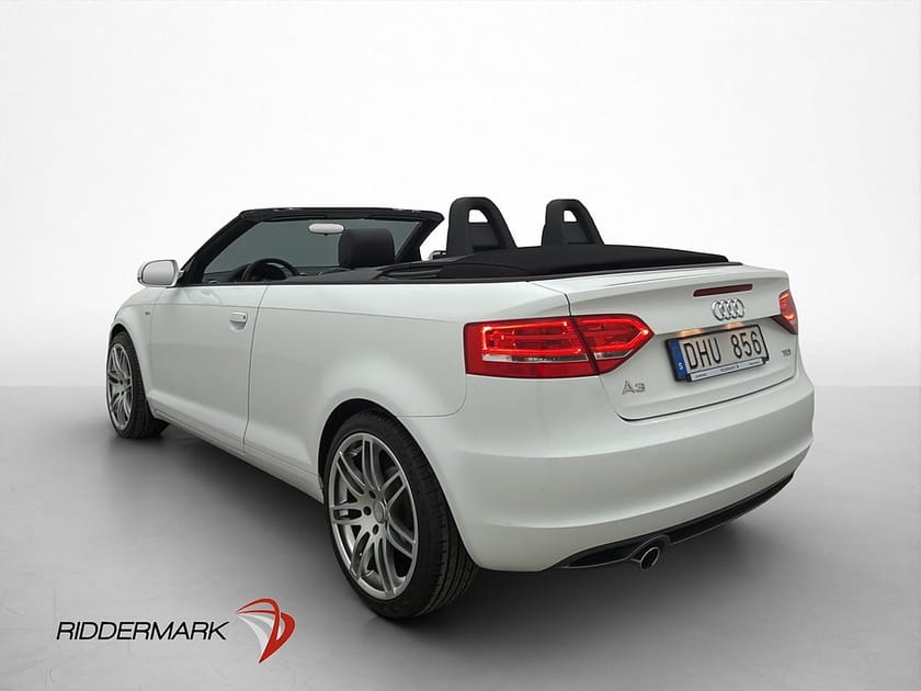 Bild 5 av Audi A3 Cabriolet 2.0 TDI S Line Värmare Halvskinn