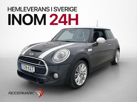 MINI Cooper S 192hk JCW-Ratt Pano Kamera Navi Skinn BT