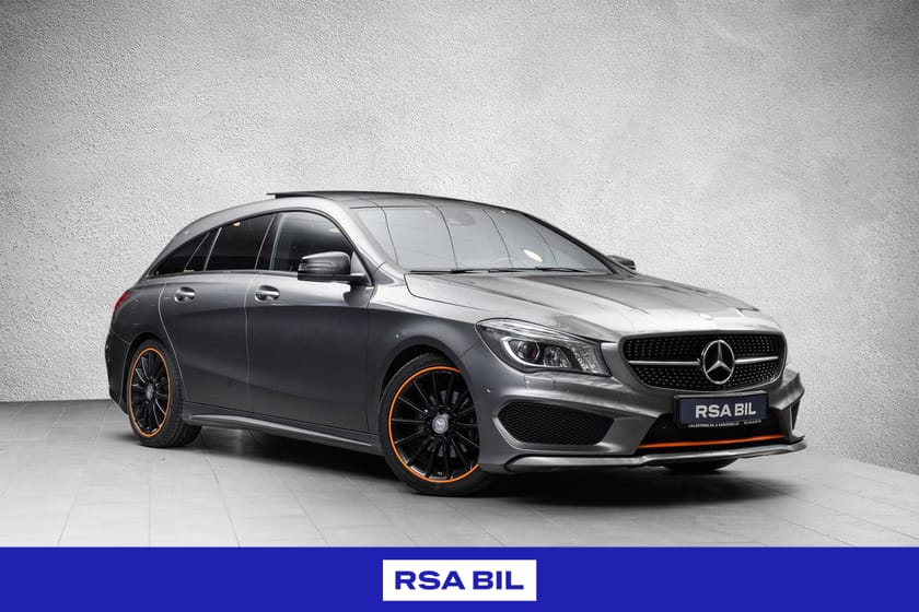 Bilde 1 av Mercedes-Benz CLA 180 Shooting Brake AMG OrangeArt