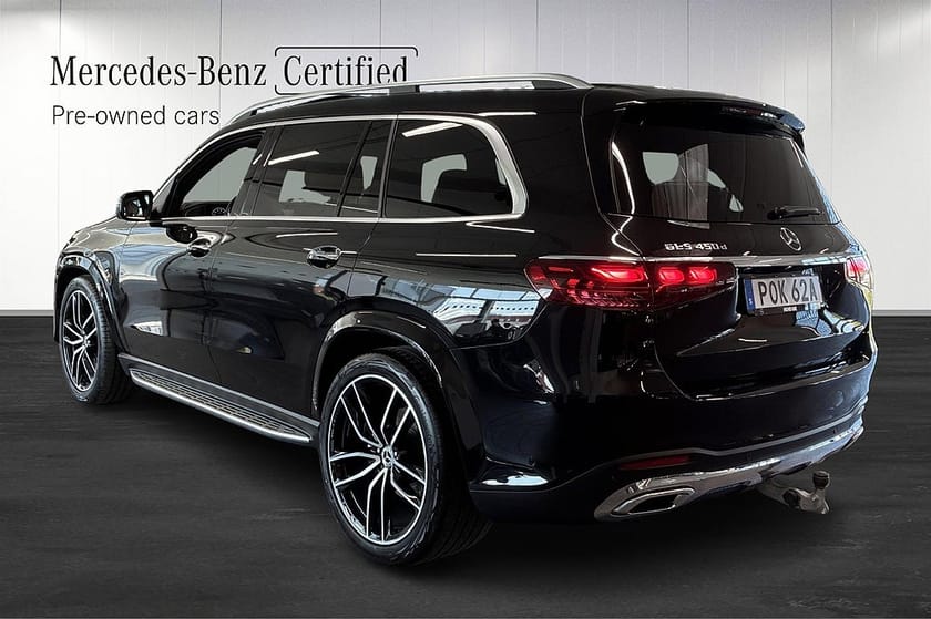 Bild 4 av Mercedes-Benz GLS 450 d 4MATIC AMG 7-sits Pano Massage HUD Drag Burmester