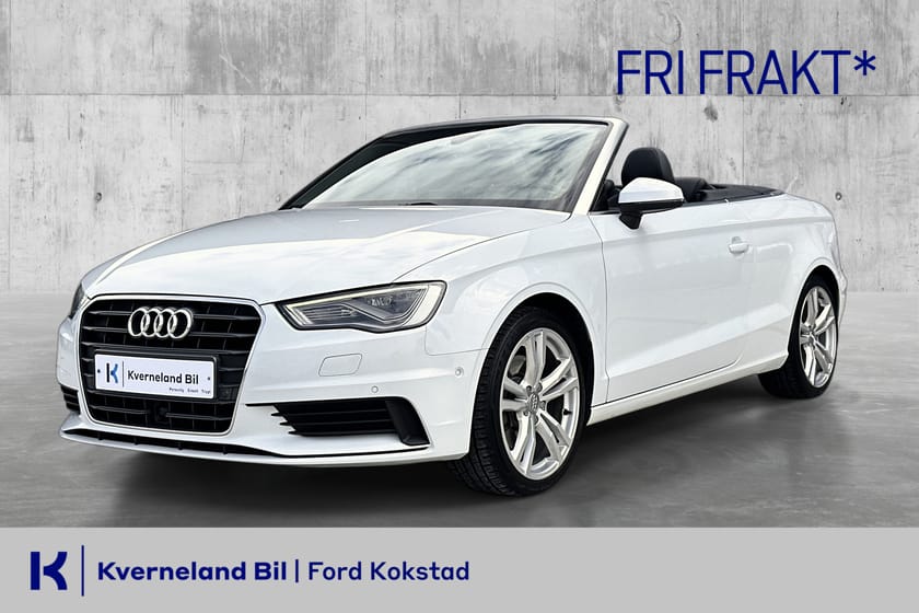 Bilde 1 av Audi A3 Cabriolet CAB/Quattro/TFSI/S-tronic/ACC/Krok/Navi/Skinn/180HK