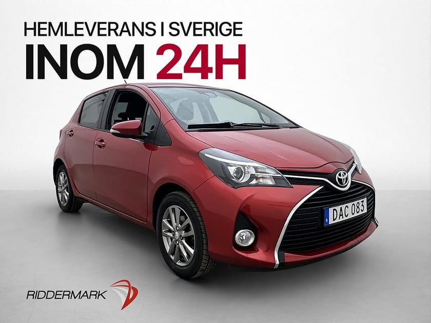 Bild 3 av Toyota Yaris 1.33 99hk Active Kamera Farthållare Lane-Assist