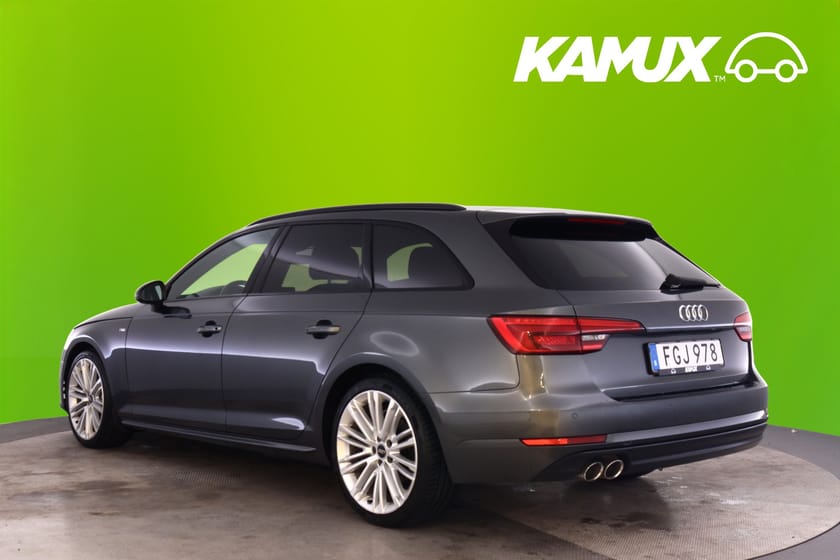 Bild 5 av Audi A4 Avant 2.0 TDI 190hk S-Line 19" Skinn Drag Svart Optik