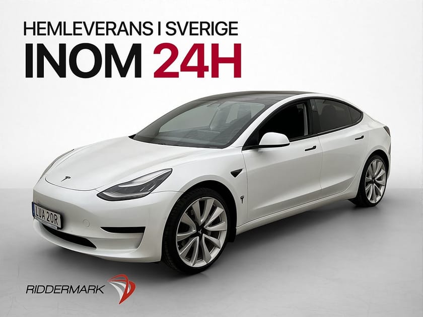 Bild 4 av Tesla Model 3 Standard Range Plus 325hk Drag Pano SvSåld