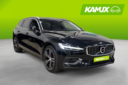 Volvo V60 Recharge T6 AWD Inscription Orrefors Drag Skinn MOMS 350hk