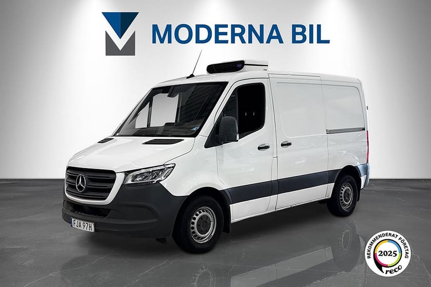 Bild 1 av Mercedes-Benz Sprinter 314 CDI FWD Panel Van Kylbil Moms B-kam 3-sits Värmare 2x skjutdörrar