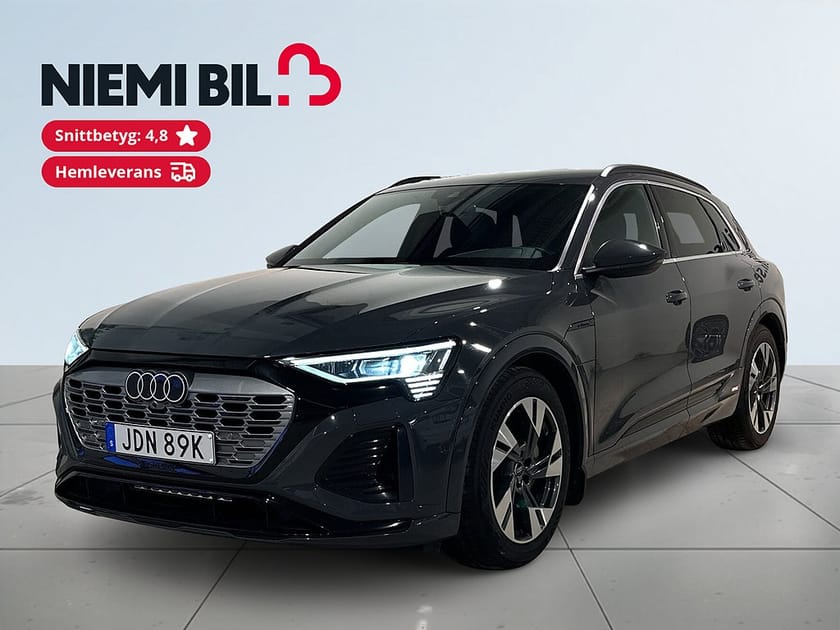 Bild 1 av Audi Q8 50 e-tron quattro S Line Drag Luft GPS Pvärm SoV