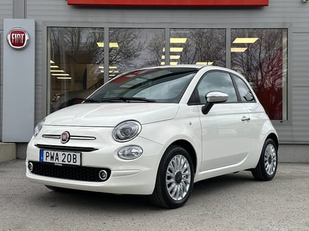 Fiat 500 Hybrid 1.0 70hk | Parkeringssensorer | Stora skärmen |
