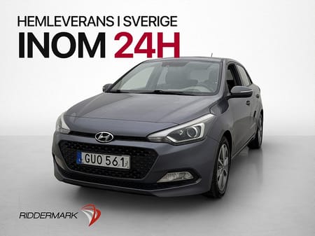 Hyundai i20 1.4 101hk Premium Bluetooth Få Brukare
