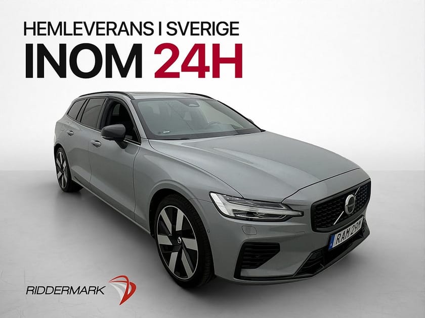 Bild 1 av Volvo V60 T8 AWD Ultimate Dark Pano 360° H/K CarPlay HUD
