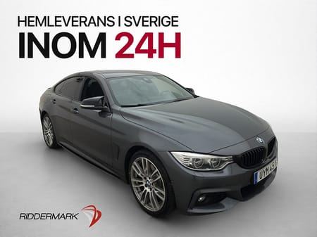 BMW 430d xDrive Gran Coupé 430 258hk M Sport Pano Kamera H/K HUD Navi Drag