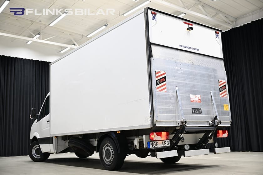 Bild 3 av Volkswagen Crafter Chassi 163HK Volymskåp|Bakgavellyft|Värmare|NyKamrem|Leasbar