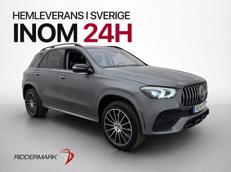 Mercedes-Benz GLE 350 de 4MATIC 320hk AMG Line Pano Burmester Luft