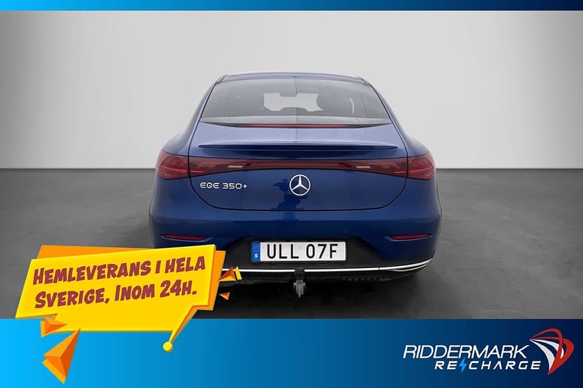 Bild 5 av Mercedes-Benz EQE 350+ 90.6 kWH Avantgarde Kamera Drag Skinn
