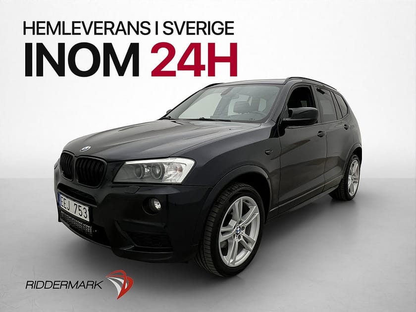 Bild 3 av BMW X3 xDrive30d M-Sport Pano Dragkrok Kamera Skinn