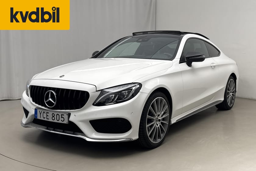 Bild 1 av Mercedes-Benz C 300 Coupé C205 211hk AMG Line Burmester Panorama