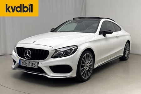 Mercedes-Benz C 300 Coupé C205 211hk AMG Line Burmester Panorama
