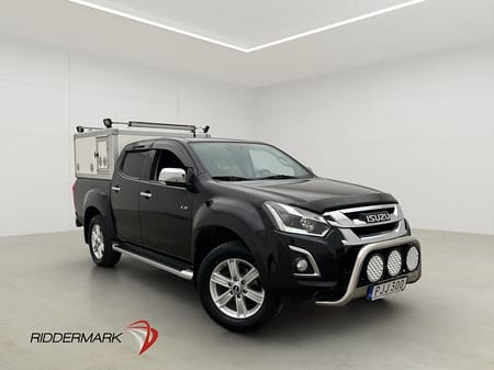 Isuzu D-Max Crew Cab 1.9 4WD Värmare Dragkrok Skinn Kamera HUNDKÅPA
