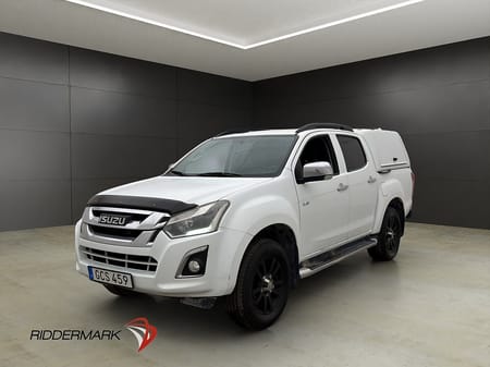 Isuzu D-Max Crew Cab 1.9 4WD 163hk Dragkrok B-Kamera Skinn Kåpa Moms
