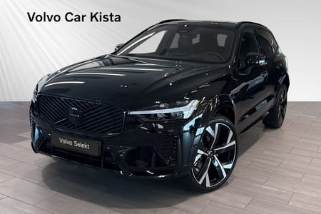 Volvo XC60 T8 Ultra Black Luftfj Drag HUD Massage B/W