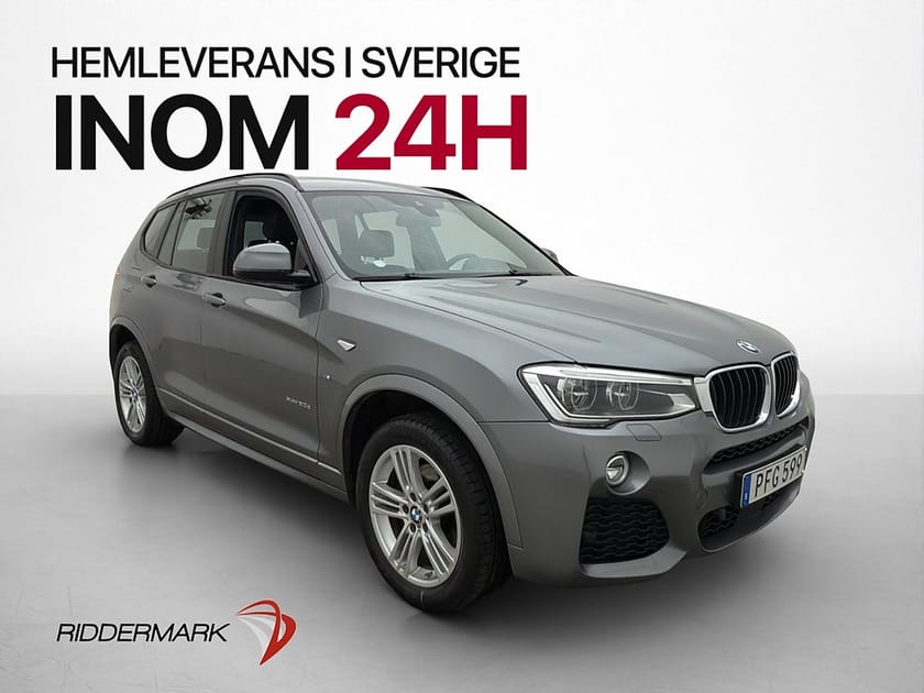 Bild 1 av BMW X3 xDrive20d M-Sport Dragkrok HUD Kamera Navi