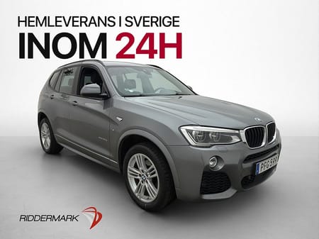 BMW X3 xDrive20d M-Sport Dragkrok HUD Kamera Navi