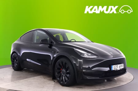 Tesla Model Y Performance 534hk Pano Drag