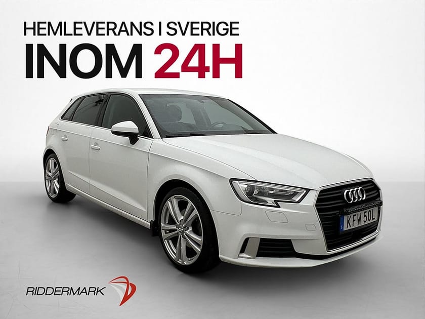 Bild 1 av Audi A3 Sportback 35 TFSI SB 150hk Sport Edition Sensorer Adaptiv