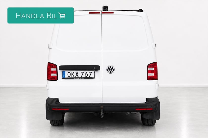 Bild 5 av Volkswagen Transporter T28 150hk MOMS DSG Dubbeldörr 4M D-Värm Drag