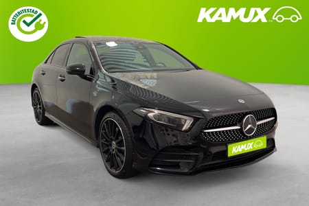 Mercedes-Benz A 250 e Sedan AMG Pano Värm Burm Navi 218hk