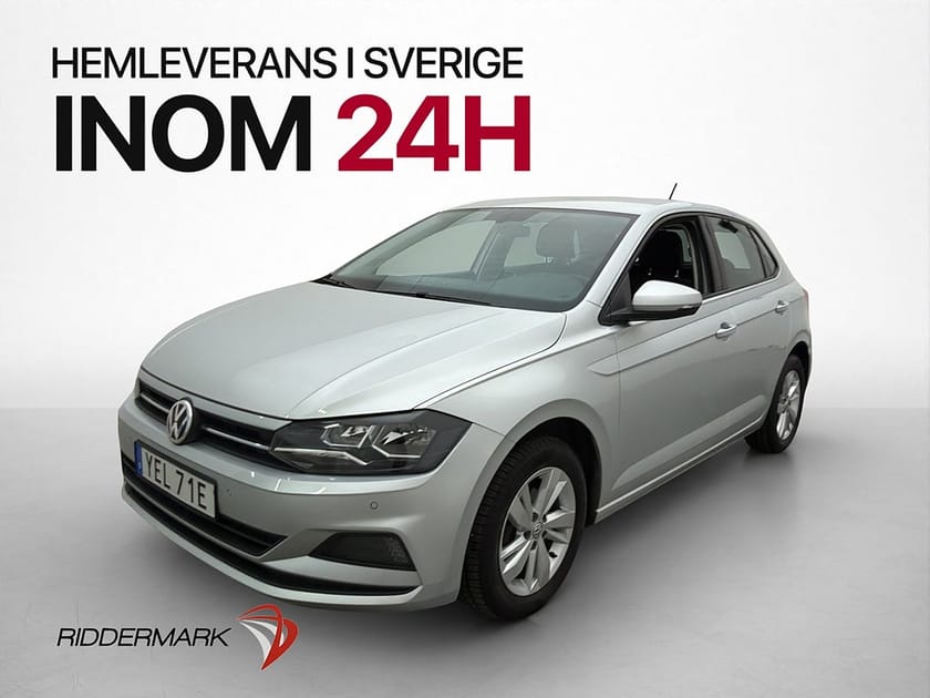 Bild 1 av Volkswagen Polo 1.0 TSI Nyservad 0.47l/mil Isofix Sensorer