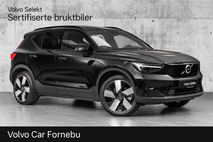 Bilde 1 av Volvo XC40 Recharge Single Motor Extended Range El. Ultimate 252Hk. Topputstyrt!