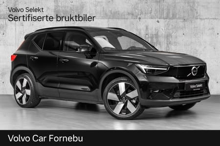 Volvo XC40 Recharge Single Motor Extended Range El. Ultimate 252Hk. Topputstyrt!