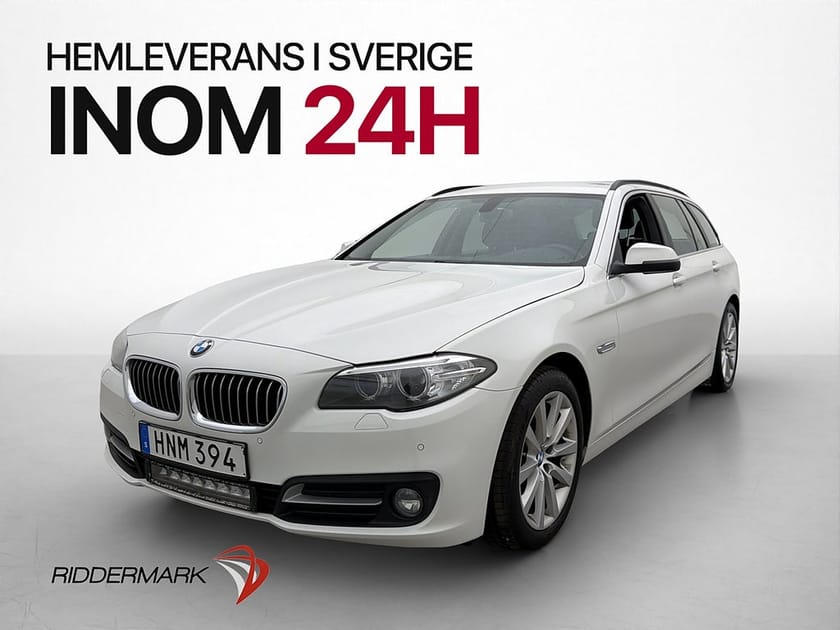 Bild 3 av BMW 520d xDrive Touring 520 190hk Sensorer Skinn Rattvärme Drag